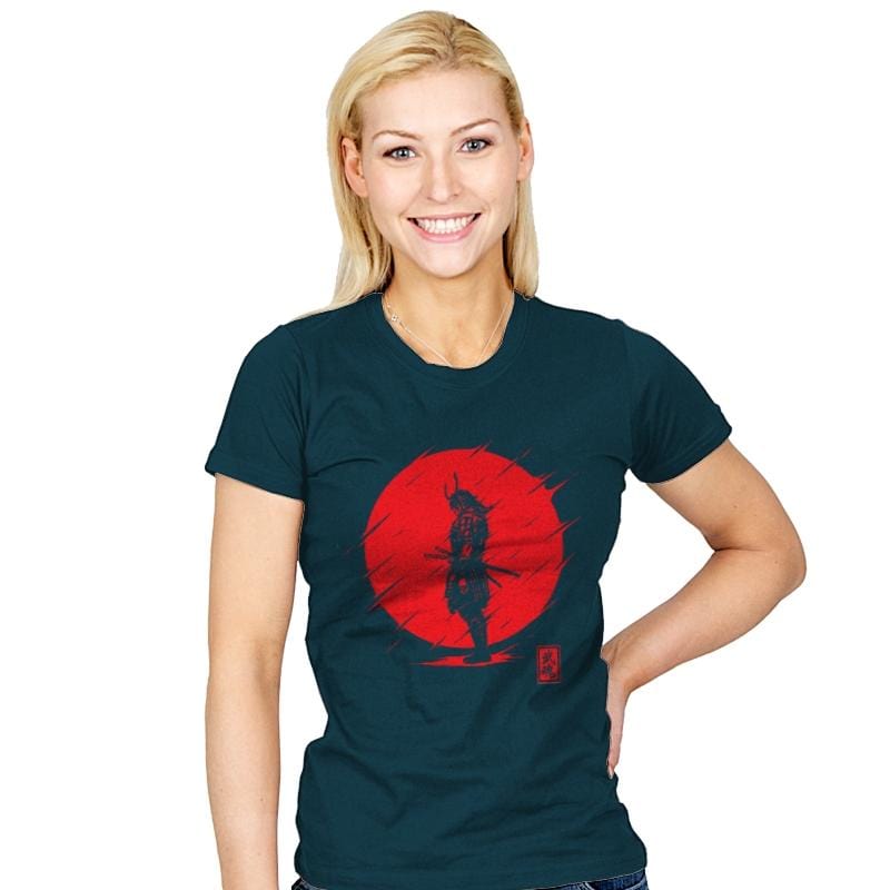 Samurai Spirit - Womens T-Shirts RIPT Apparel