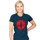 Samurai Spirit - Womens T-Shirts RIPT Apparel Small / Indigo