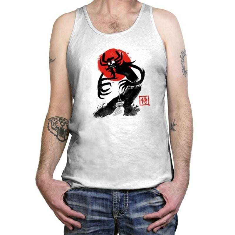 Samurai Sumi-E Exclusive - Tanktop Tanktop RIPT Apparel