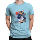 Samurai Wars - Best Seller - Mens Premium T-Shirts RIPT Apparel Small / Light Blue