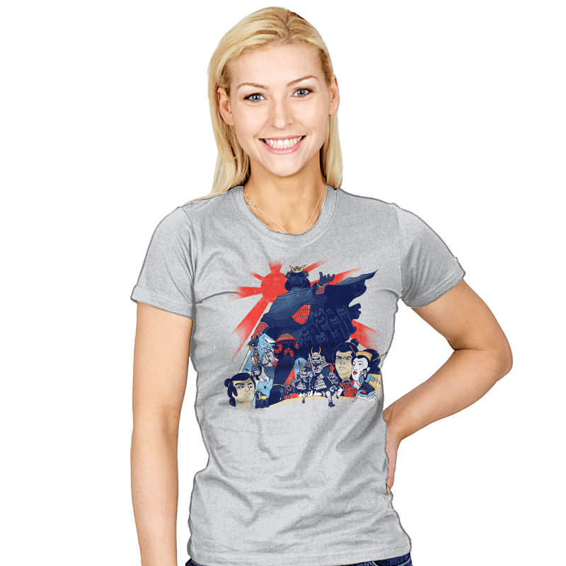 Samurai Wars: Empire Strikes - Womens T-Shirts RIPT Apparel