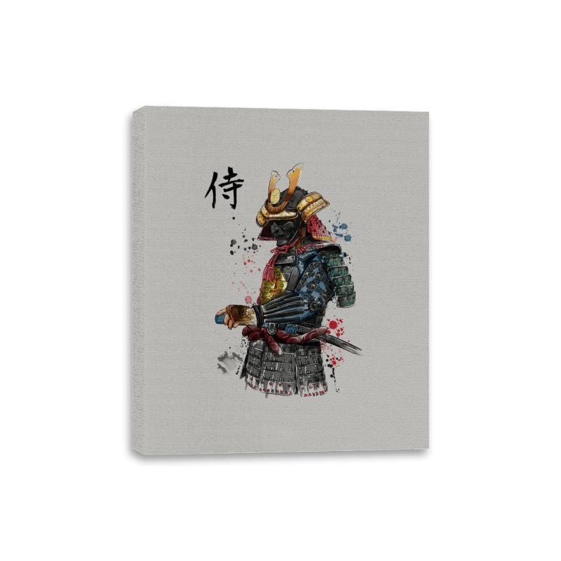 Samurai Watercolor - Canvas Wraps Canvas Wraps RIPT Apparel 8x10 / Ice Grey