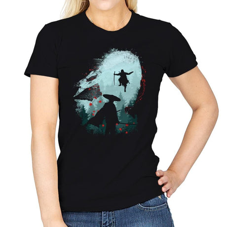 Samurai Way - Womens T-Shirts RIPT Apparel Small / Black