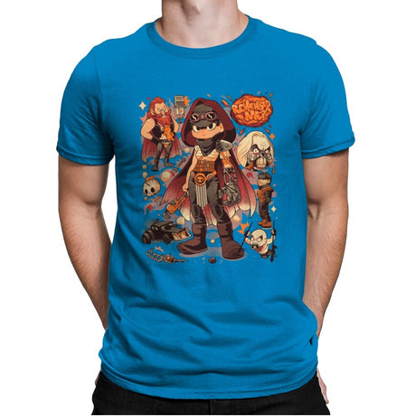 Sand and Fire - Mens Premium T-Shirts RIPT Apparel Small / Turqouise