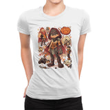 Sand and Fire - Womens Premium T-Shirts RIPT Apparel Small / White