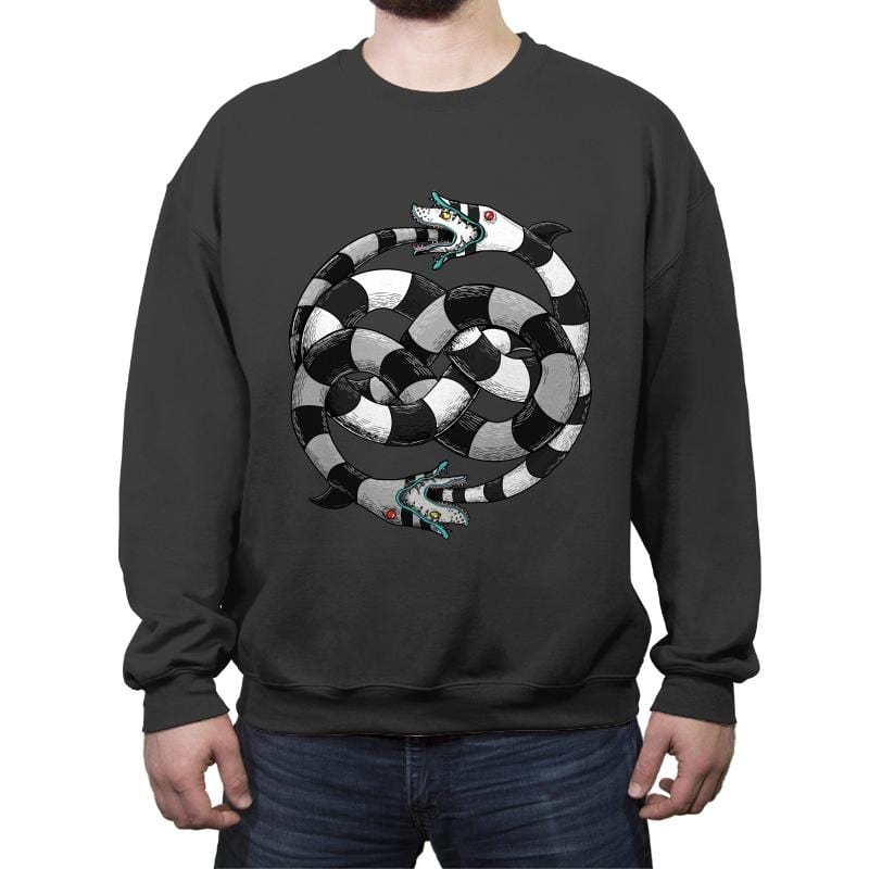 Sand Worms Auryn - Crew Neck Sweatshirt Crew Neck Sweatshirt RIPT Apparel Small / Charcoal