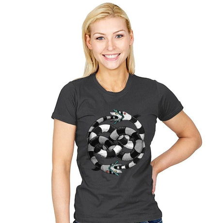 Sand Worms Auryn - Womens T-Shirts RIPT Apparel Small / Charcoal