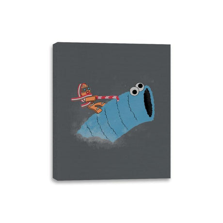 Sandworm Rider - Canvas Wraps Canvas Wraps RIPT Apparel 8x10 / Charcoal