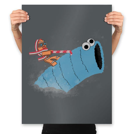Sandworm Rider - Prints Posters RIPT Apparel 18x24 / Charcoal