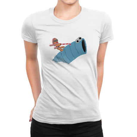 Sandworm Rider - Womens Premium T-Shirts RIPT Apparel Small / White
