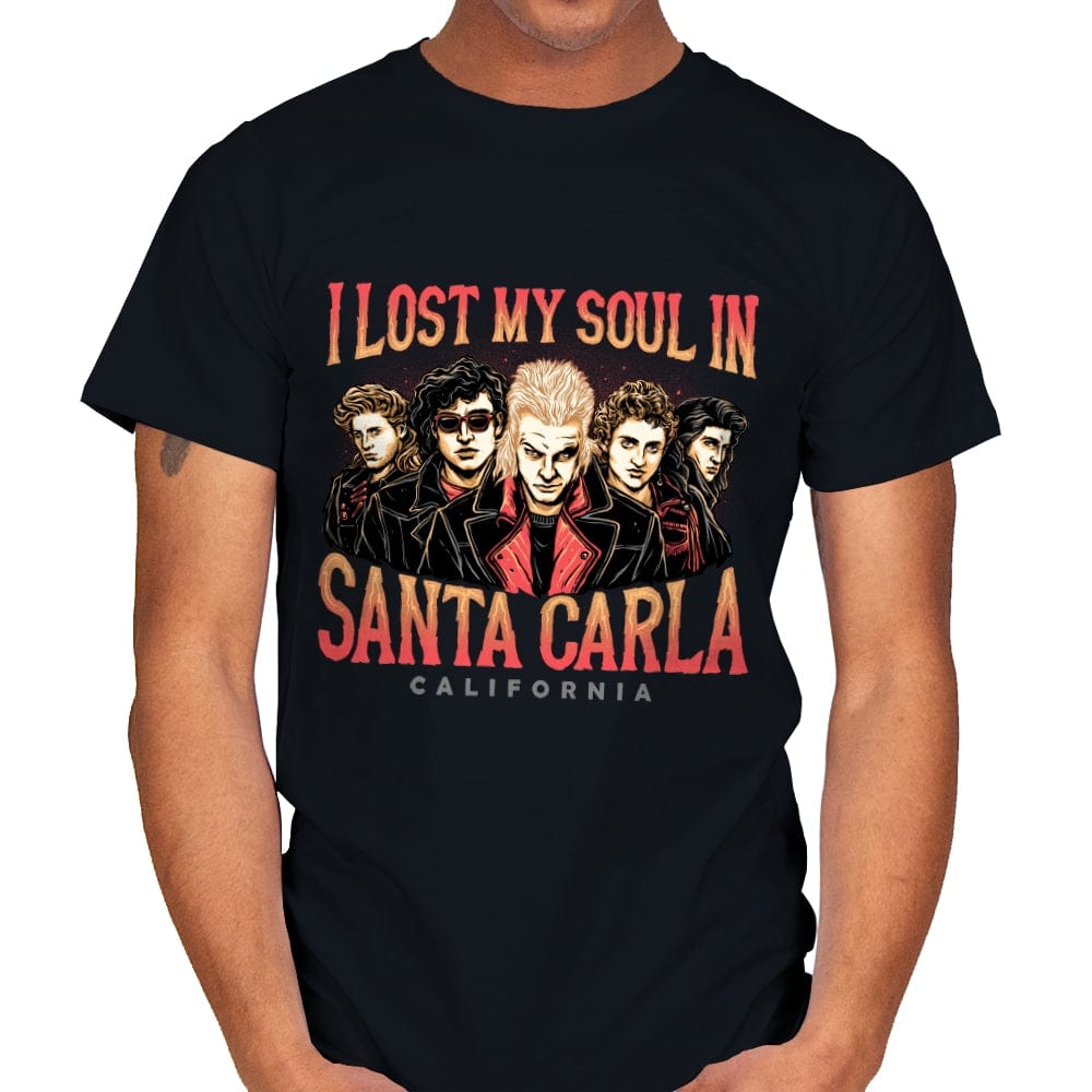 Santa Carla California - Mens T-Shirts RIPT Apparel Small / Black