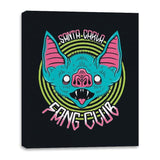 Santa Carla Fang Club - Canvas Wraps Canvas Wraps RIPT Apparel 16x20 / Black