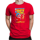 Santa For Hire Exclusive - Mens Premium T-Shirts RIPT Apparel Small / Red