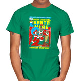 Santa For Hire Exclusive - Mens T-Shirts RIPT Apparel Small / Kelly Green