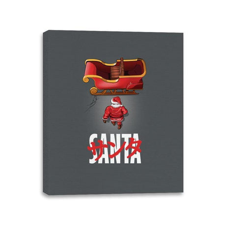 Santakira - Canvas Wraps Canvas Wraps RIPT Apparel 11x14 / 3f3f3f
