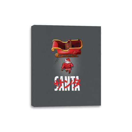Santakira - Canvas Wraps Canvas Wraps RIPT Apparel 8x10 / 3f3f3f