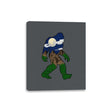 Sasquatch Night Sky - Canvas Wraps Canvas Wraps RIPT Apparel 8x10 / Charcoal