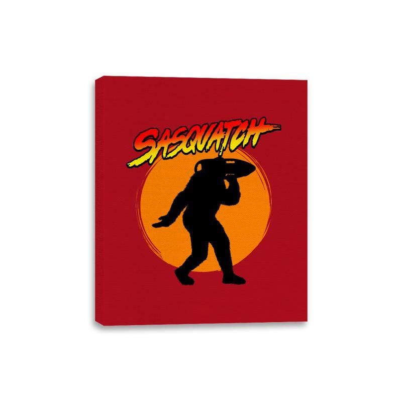 SasqWatch - Canvas Wraps Canvas Wraps RIPT Apparel 8x10 / Red