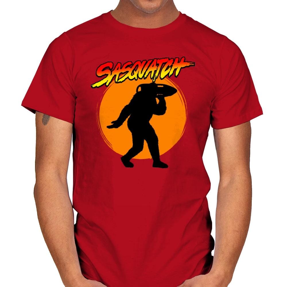 SasqWatch - Mens T-Shirts RIPT Apparel Small / Red
