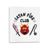 Satan Fire Club - Canvas Wraps Canvas Wraps RIPT Apparel 11x14 / White