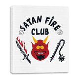 Satan Fire Club - Canvas Wraps Canvas Wraps RIPT Apparel 16x20 / White