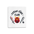 Satan Fire Club - Canvas Wraps Canvas Wraps RIPT Apparel 8x10 / White