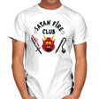 Satan Fire Club - Mens T-Shirts RIPT Apparel Small / White