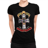 SATELLITE FOR DESTRUCTION - Record Collector - Womens Premium T-Shirts RIPT Apparel Small / Indigo