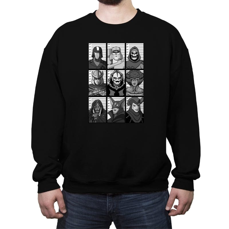 Saturday Morning Detention - Crew Neck Sweatshirt Crew Neck Sweatshirt RIPT Apparel Small / Black