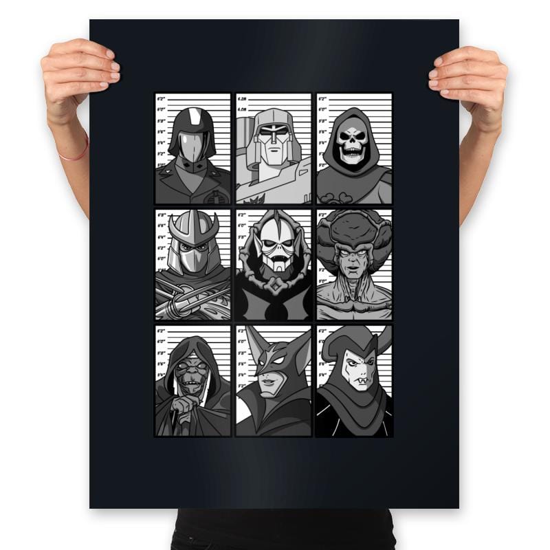 Saturday Morning Detention - Prints Posters RIPT Apparel 18x24 / Black