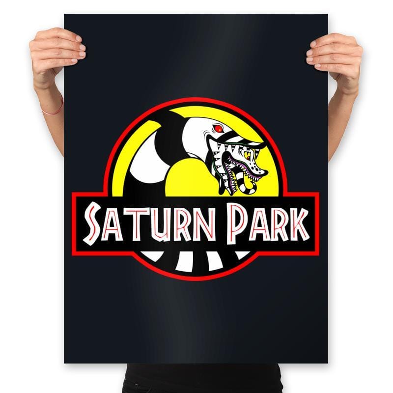 Saturn Park - Prints Posters RIPT Apparel 18x24 / Black