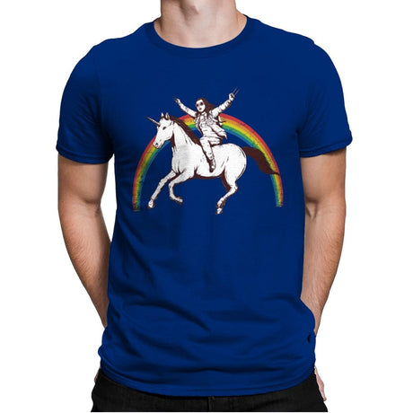 Savage Girl - Mens Premium T-Shirts RIPT Apparel Small / Royal