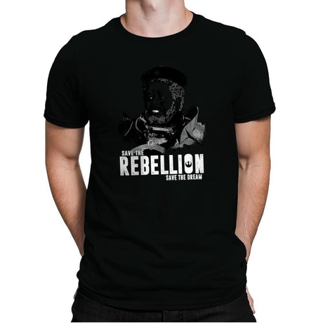 Save The Rebellion Exclusive - Mens Premium T-Shirts RIPT Apparel Small / Black
