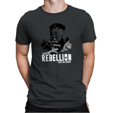 Save The Rebellion Exclusive - Mens Premium T-Shirts RIPT Apparel Small / Heavy Metal