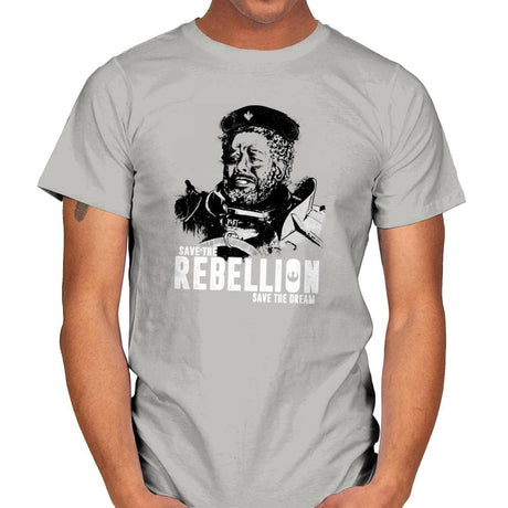 Save The Rebellion Exclusive - Mens T-Shirts RIPT Apparel Small / Ice Grey