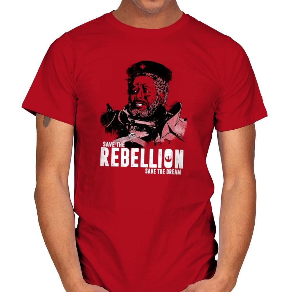 Save The Rebellion Exclusive - Mens T-Shirts RIPT Apparel Small / Red