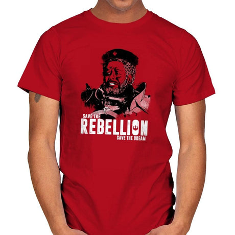 Save The Rebellion Exclusive - Mens T-Shirts RIPT Apparel Small / Red