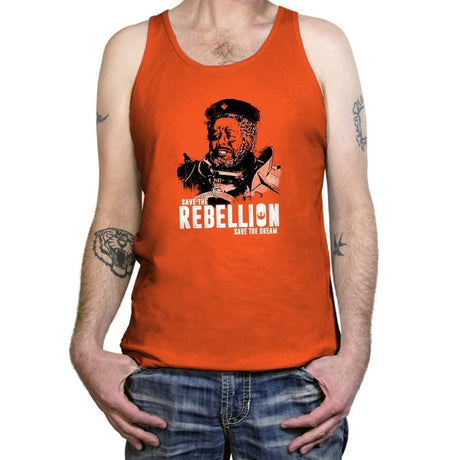 Save The Rebellion Exclusive - Tanktop Tanktop RIPT Apparel X-Small / Orange