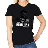 Save The Rebellion Exclusive - Womens T-Shirts RIPT Apparel Small / Black