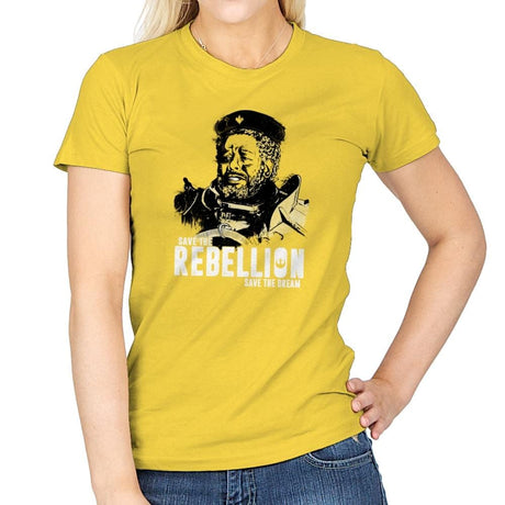 Save The Rebellion Exclusive - Womens T-Shirts RIPT Apparel Small / Daisy
