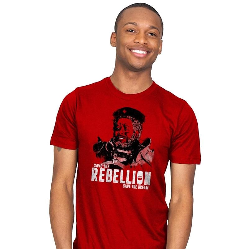 Save The Rebellion - Mens T-Shirts RIPT Apparel Small / Red