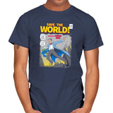 Save the World! Exclusive - Mens T-Shirts RIPT Apparel Small / Navy