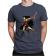 Saving the Batfleck Exclusive - Mens Premium T-Shirts RIPT Apparel Small / Indigo