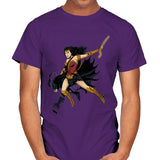 Saving the Batfleck Exclusive - Mens T-Shirts RIPT Apparel Small / Purple