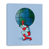 Saving the Planet - Canvas Wraps Canvas Wraps RIPT Apparel