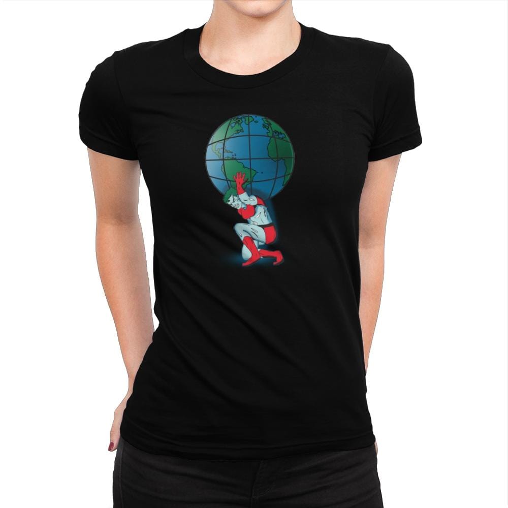 Saving the Planet - Womens Premium T-Shirts RIPT Apparel Small / Indigo
