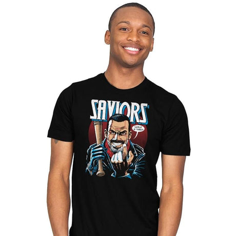 Saviors - Mens T-Shirts RIPT Apparel Small / Black