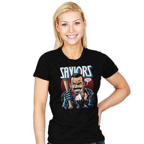 Saviors - Womens T-Shirts RIPT Apparel Small / Black