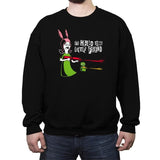 Say Hello to My Little Friend! - Crew Neck Sweatshirt Crew Neck Sweatshirt RIPT Apparel