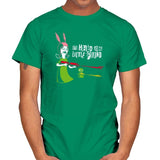 Say Hello to My Little Friend! Exclusive - Mens T-Shirts RIPT Apparel Small / Kelly Green